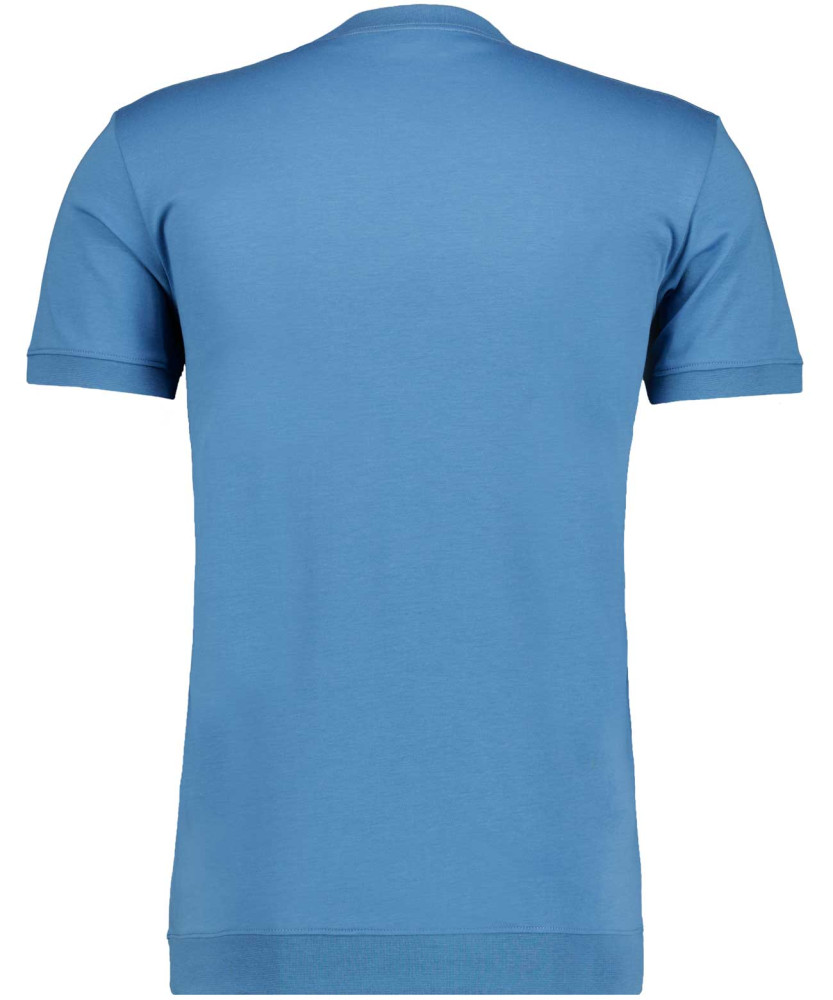 Pima T-Shirt Rundhals mit Bündchen