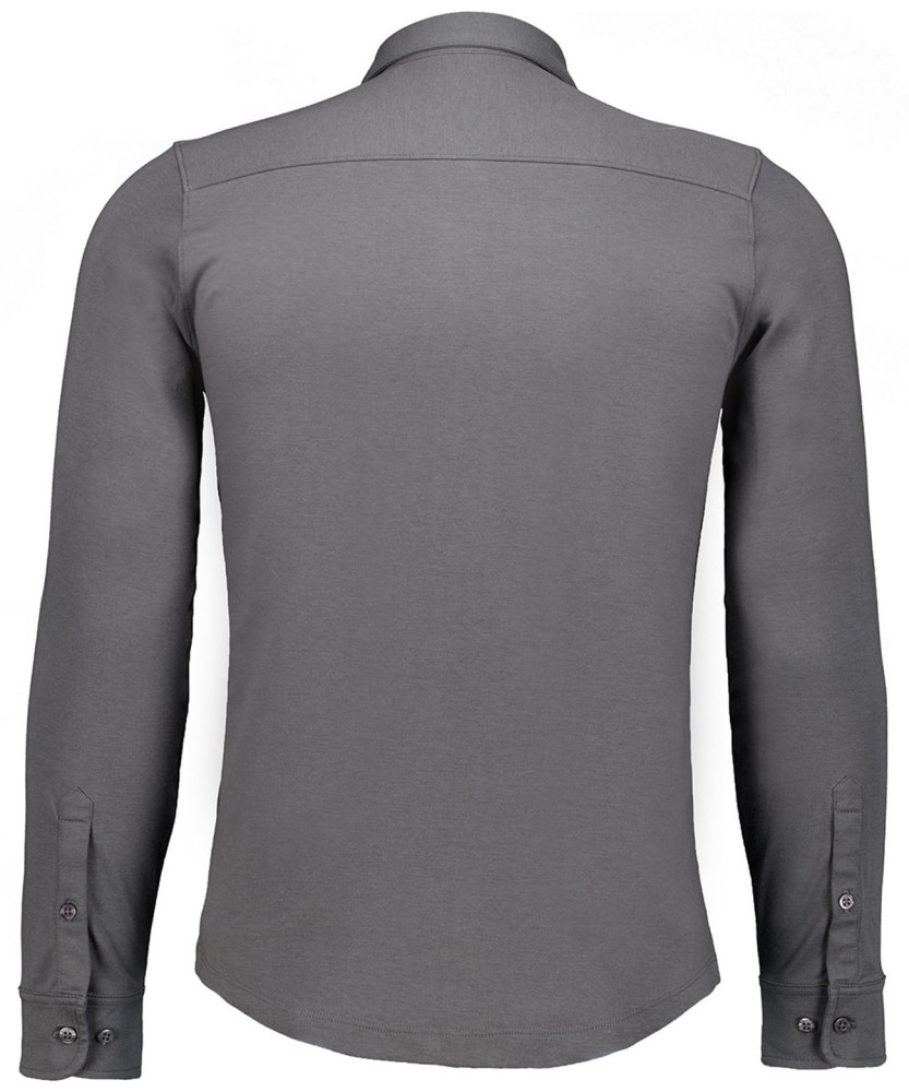 Pima Jersey-Hemd mit Kentkragen