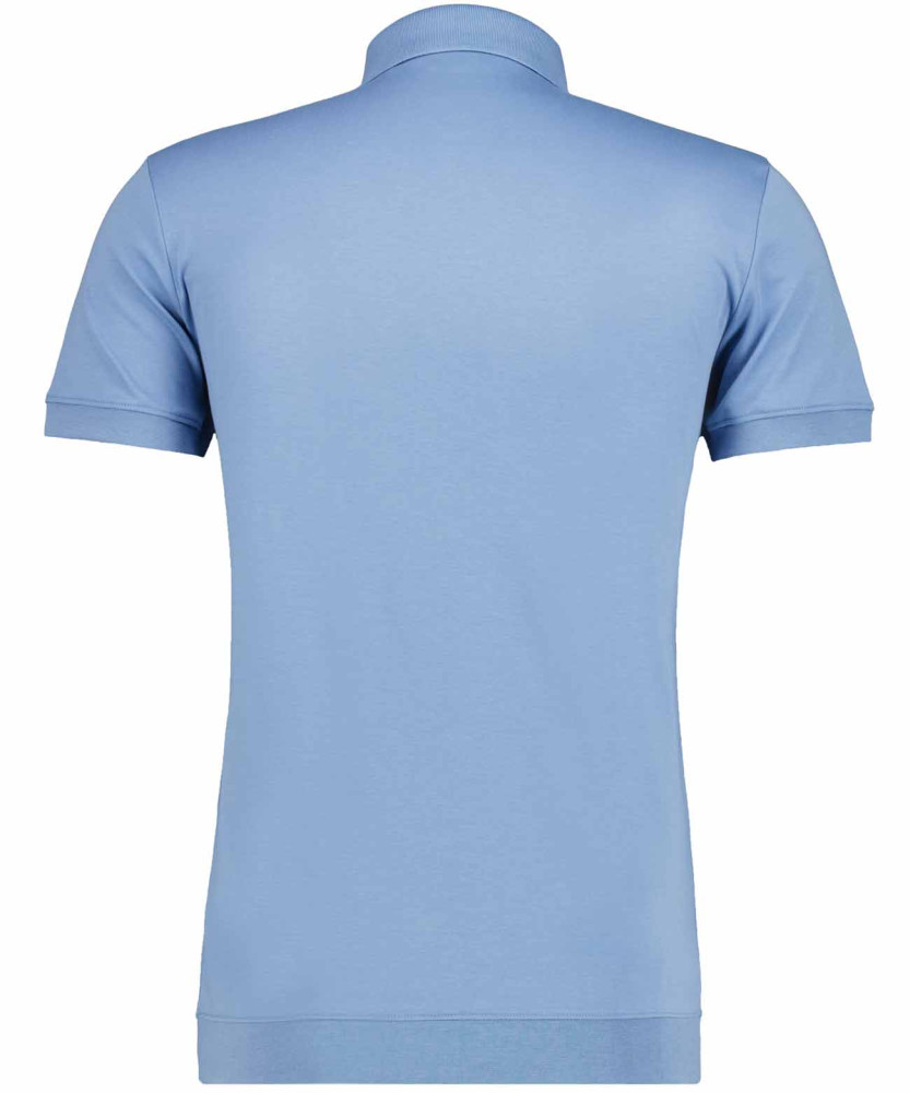 Pima-Polo with waist rib