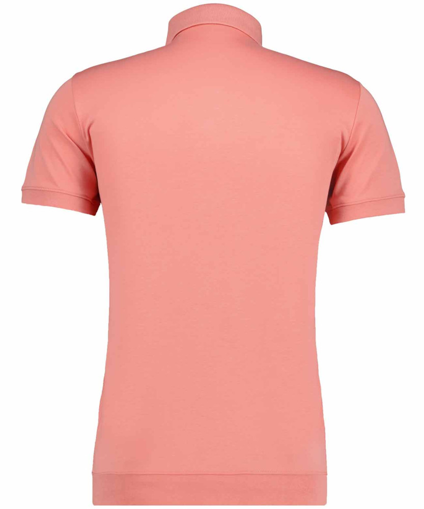 LONG & TALL PIMA Polo with waist rib 