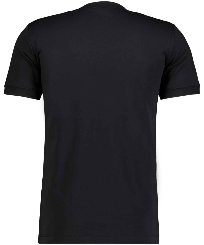 Pima T-Shirt Rundhals mit Armbündchen