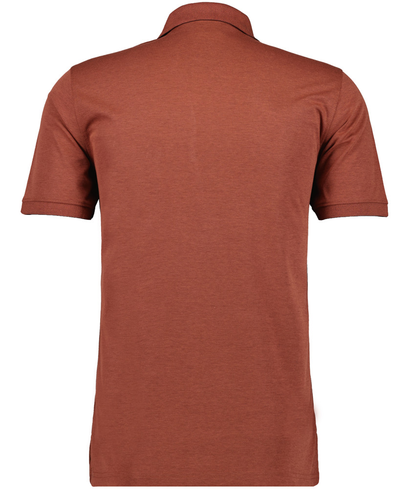 Softknit-Polo mit Brusttasche, kurzarm