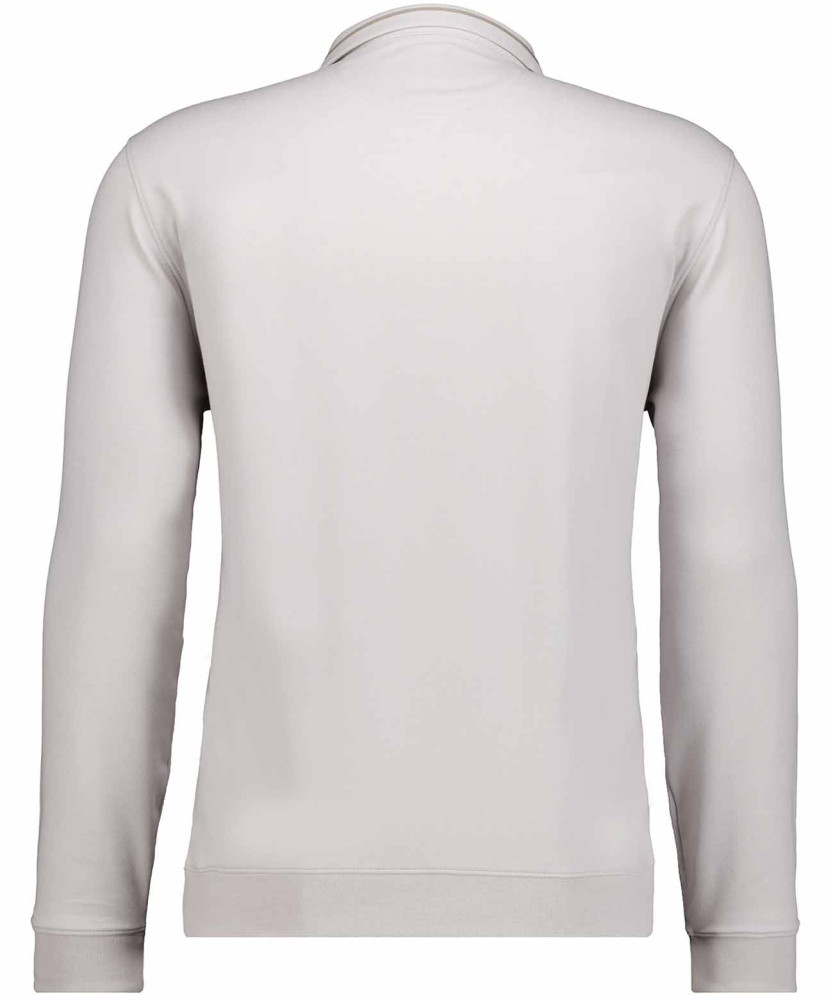 Softknit sweater with stand up collar
