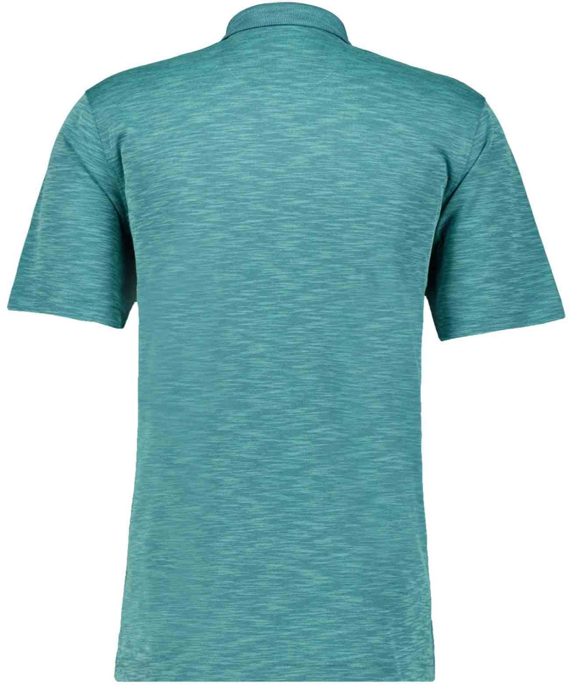 LONG & TALL Softknitpolo Flammdesign