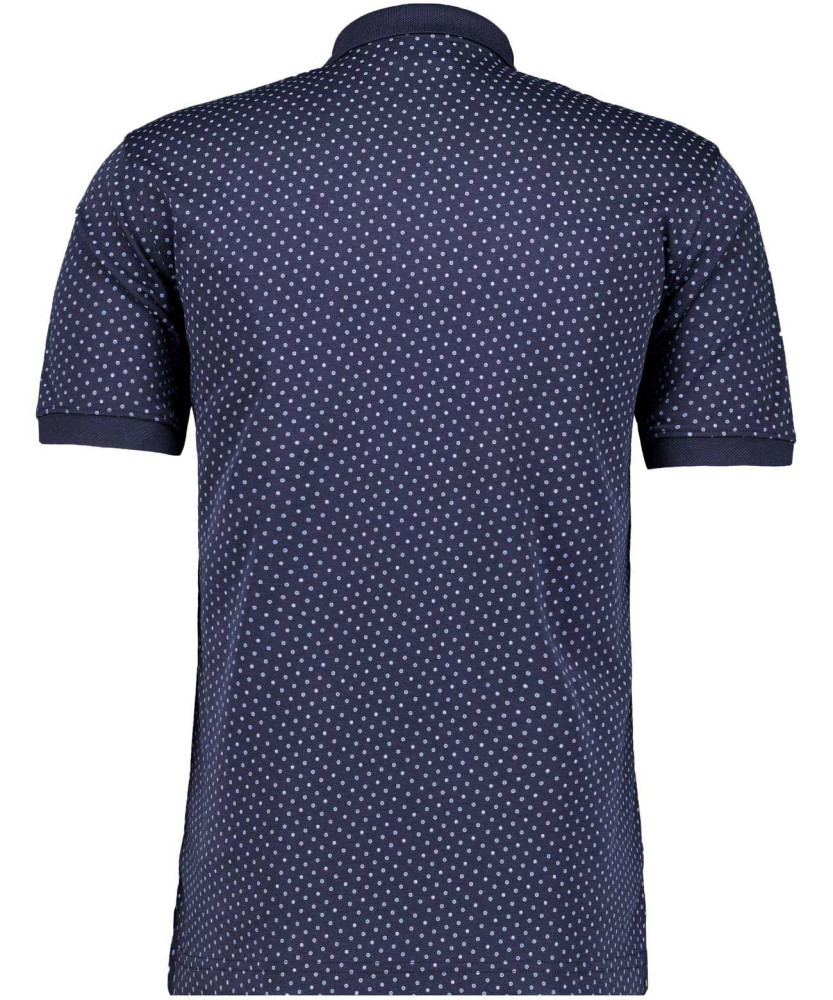 Softknit polo alloverprint