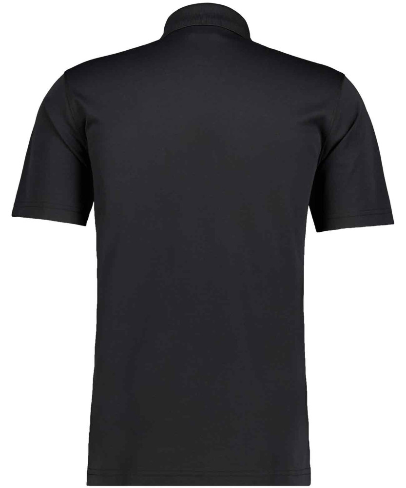 Softknit-Poloshirt uni, kurzarm