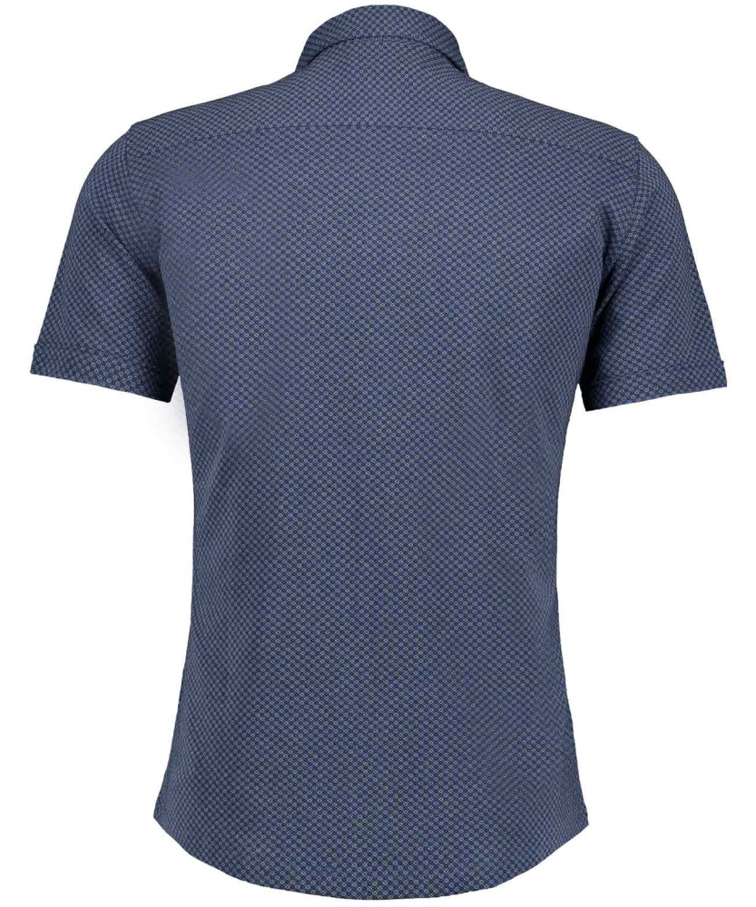 Softknit shirt Jacquard, short sleeve