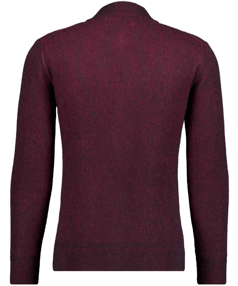 Strick-Cardigan mit Reissverschluss