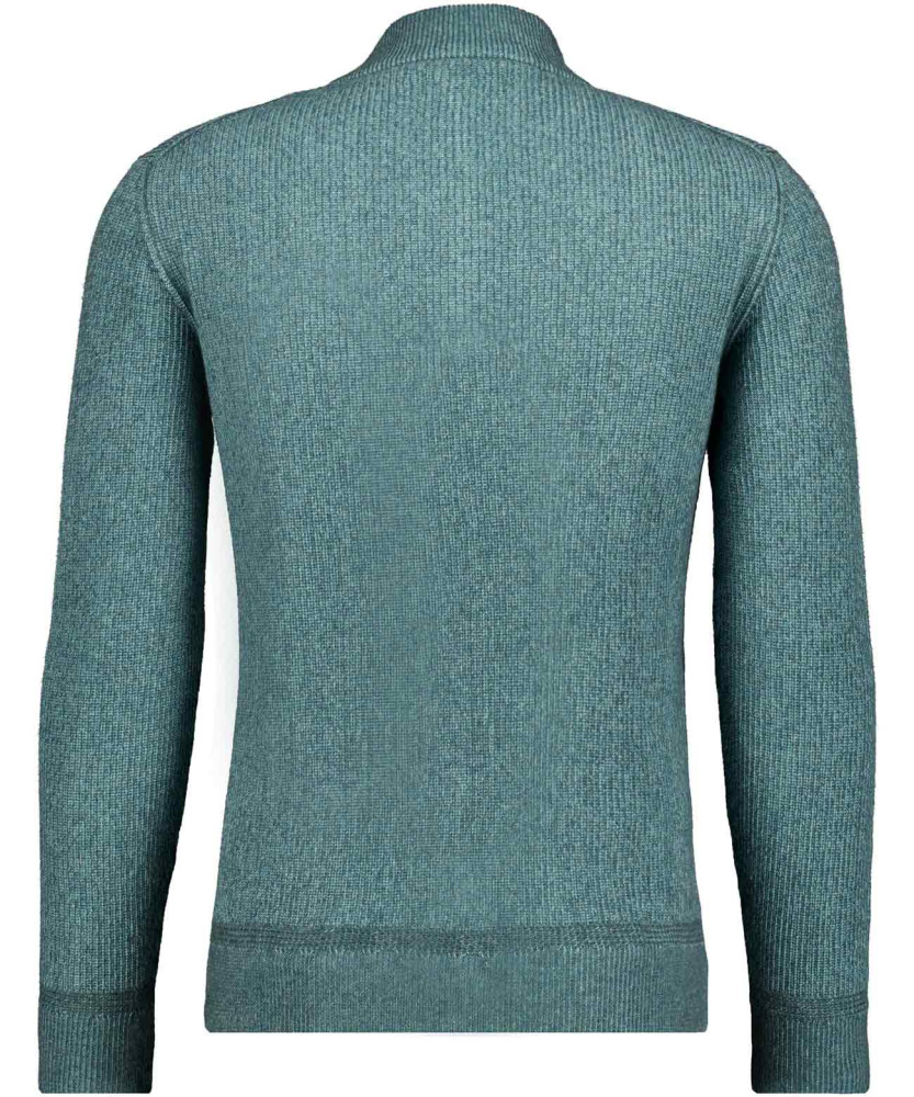 Strick-Cardigan mit Reissverschluss
