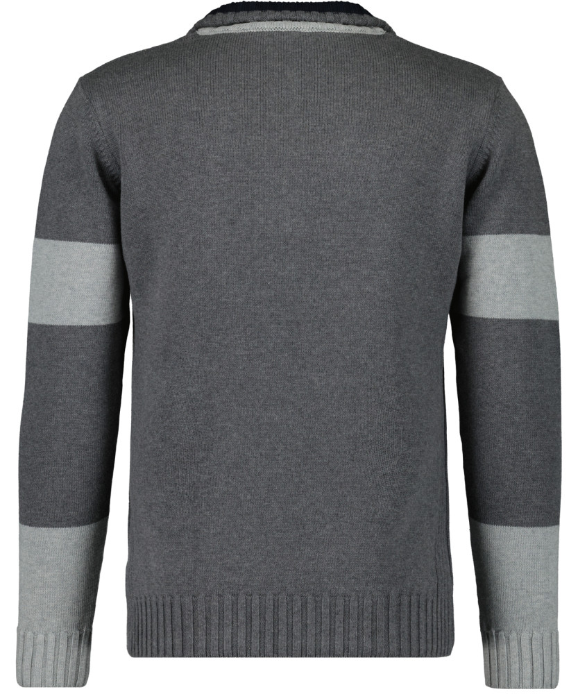 Herren Strickjacke Mit Reißverschluss - Baumwolle Stehkragen Winter Cardigan