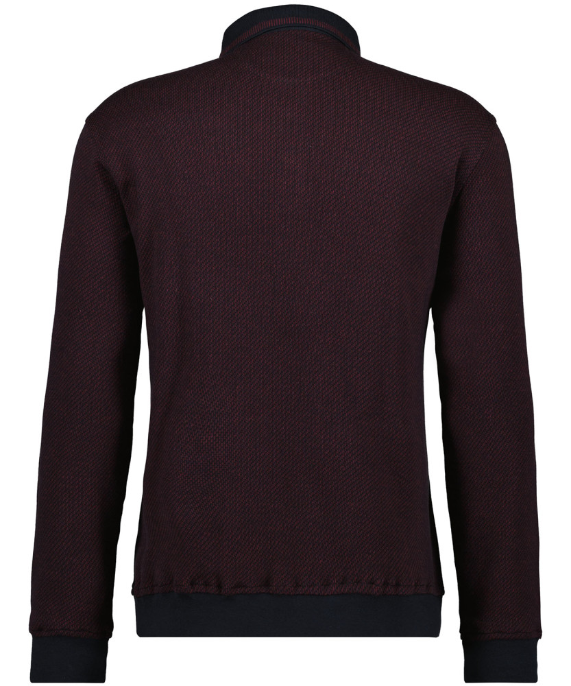 Polo-Pullover Jacquard