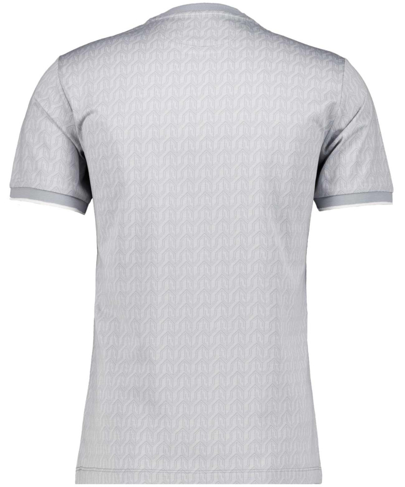 T-Shirt Jacquard, mercerisierte Baumwolle