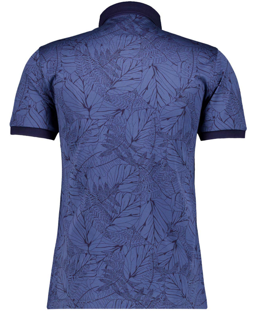 Polo Alloverprint, mercerisierte Baumwolle