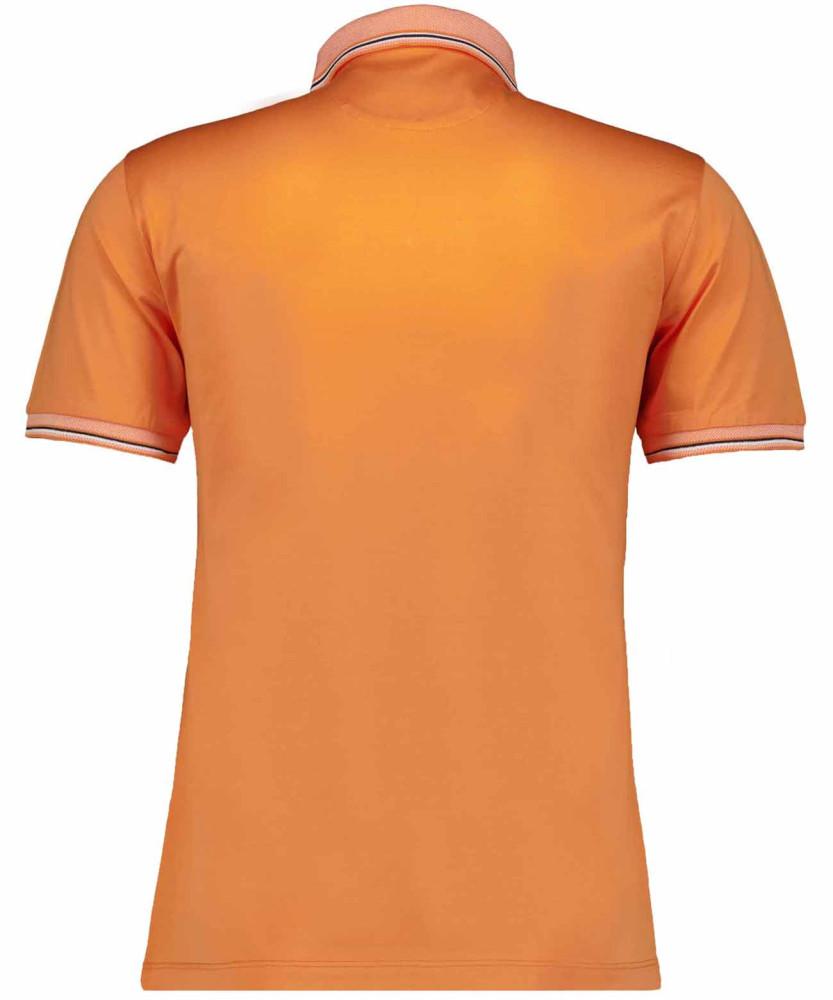 Polo solid, mercerized cotton