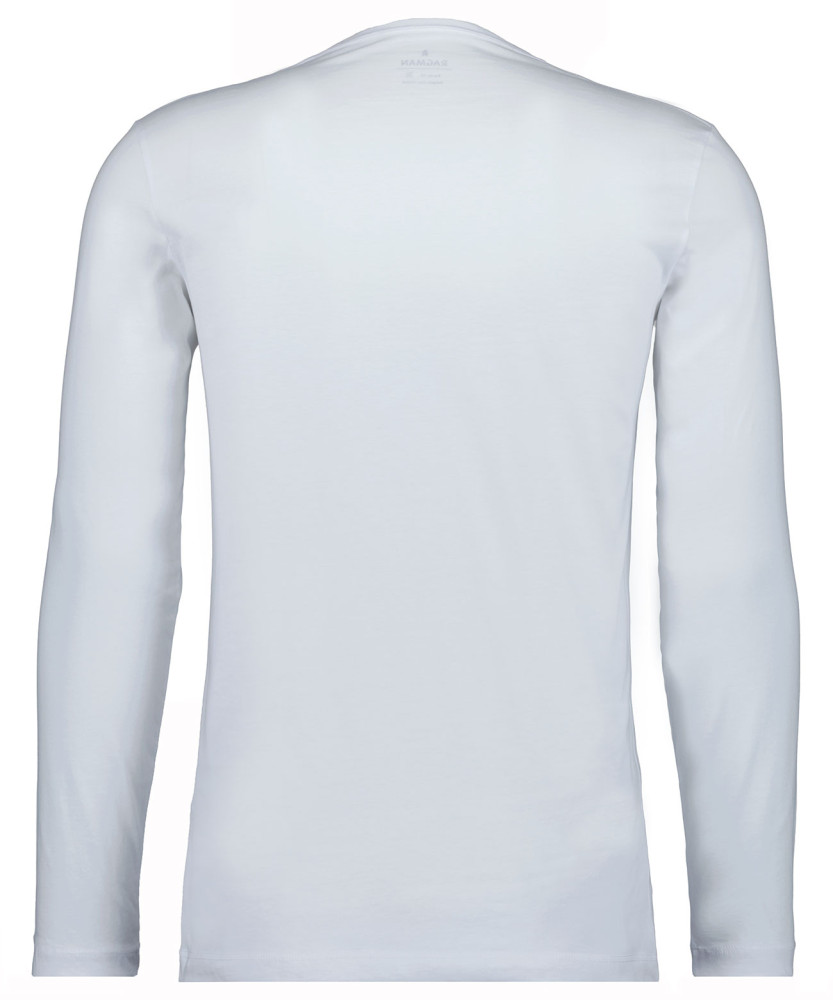 T-Shirt body-fit Doppelpack mit V-Ausschnitt