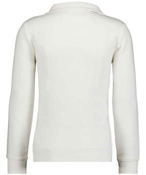 Sweatshirt mit Troyer-Kragen