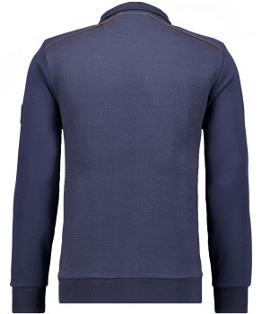 Jacket zipper structure
