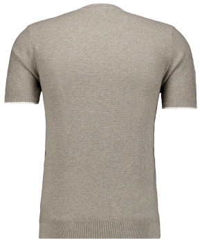 Strick-Pullover Kurzarm, Rundhals