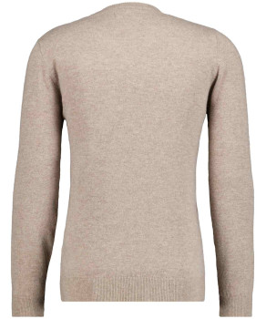 Knitted pullover V-neck