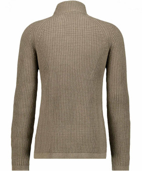 Strickpullover mit Stehkragen