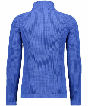 LONG & TALL: Knitted sweater with stand up collar
