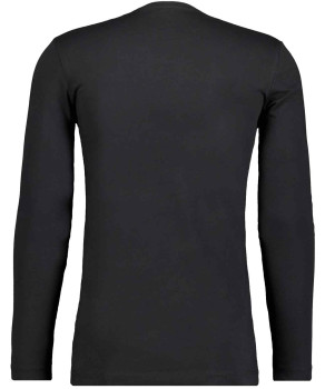 Langarm Shirt mit rundhals Bodyfit