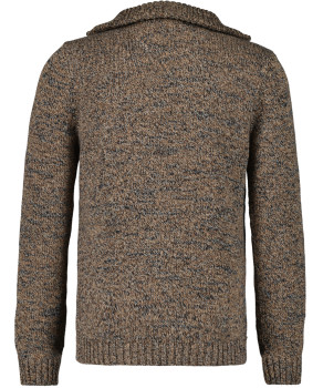 Troyer-Strickpullover Tweed