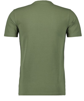 T-shirt roundneck solid, body fit