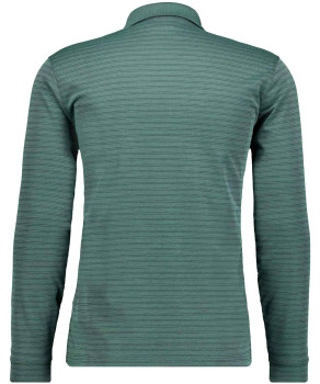 Softknit-Polo Fineliner mit Reissverschluss