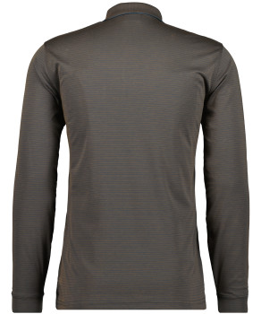 RAGMAN Softknit-Polo Fineliner mit Zip