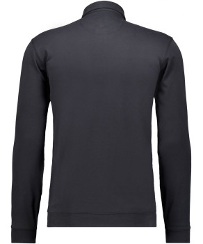 Softknit-Poloshirt mit Bund, Velvet Touch