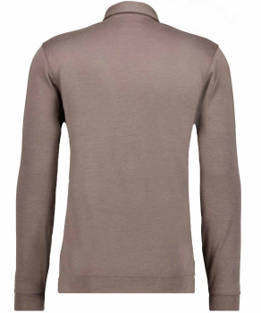 Softknit-Polo mit Zip, Velvet Touch