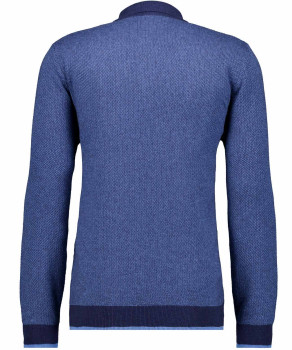 Polo-Srickpullover Bicolour