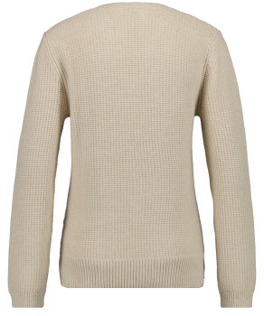 Strickpullover uni, Rundhals