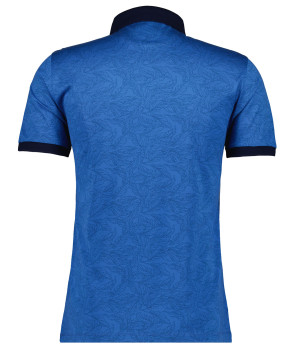 Mercerisiertes Poloshirt with Print