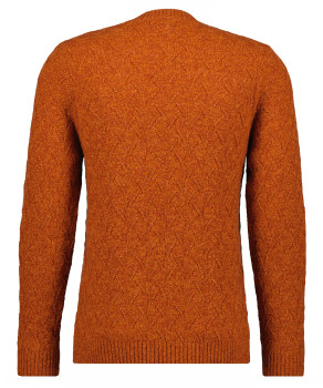 Sweater with Roundneck and Structure.