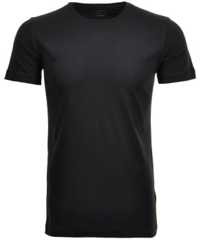 2 roundneck T-shirt doublepack slimfit