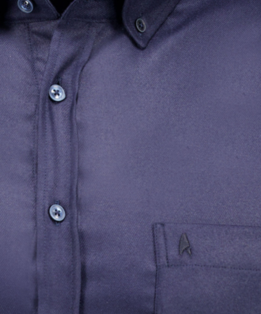 Uni-Hemd Ceramica, Button-down-Kragen