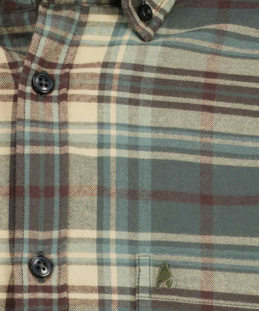 Karohemd Button-down-Kragen