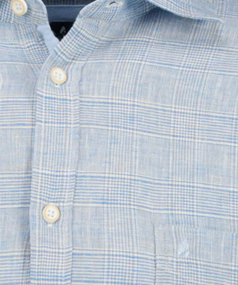 Shirt checkered, Kent collar