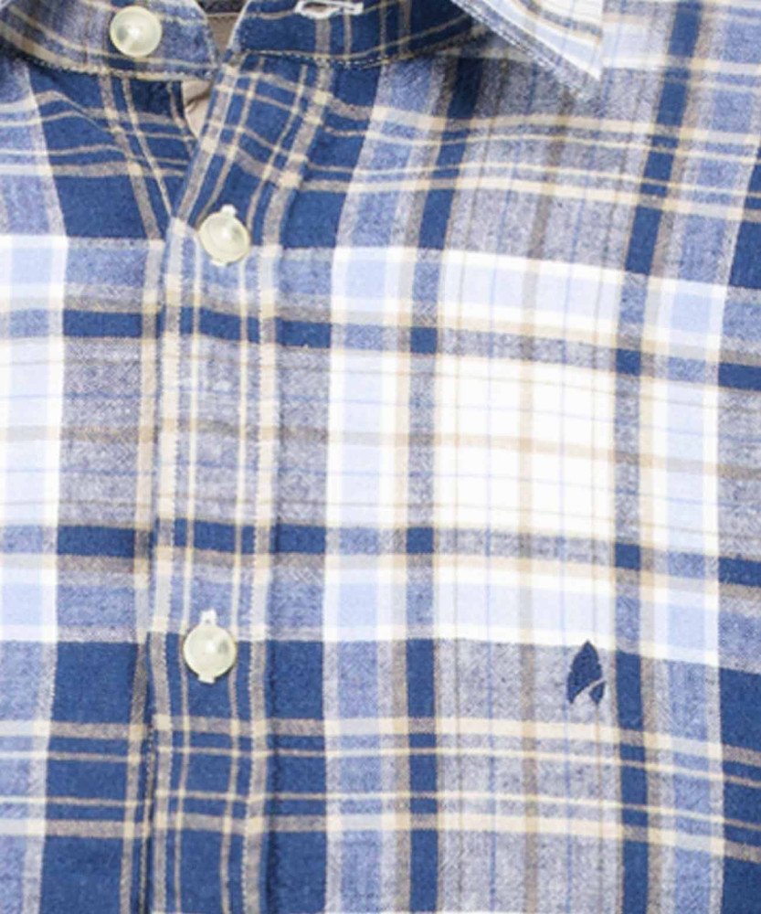 Check shirt, short sleeve