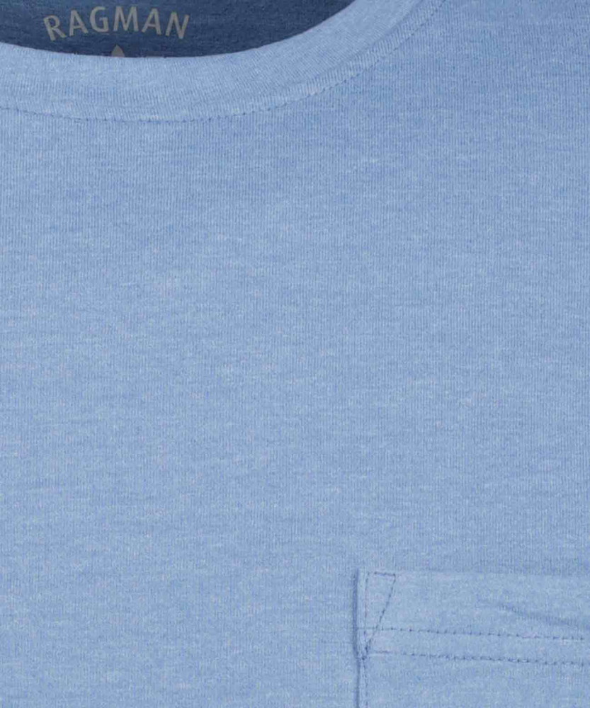 T-Shirt solid with pocket