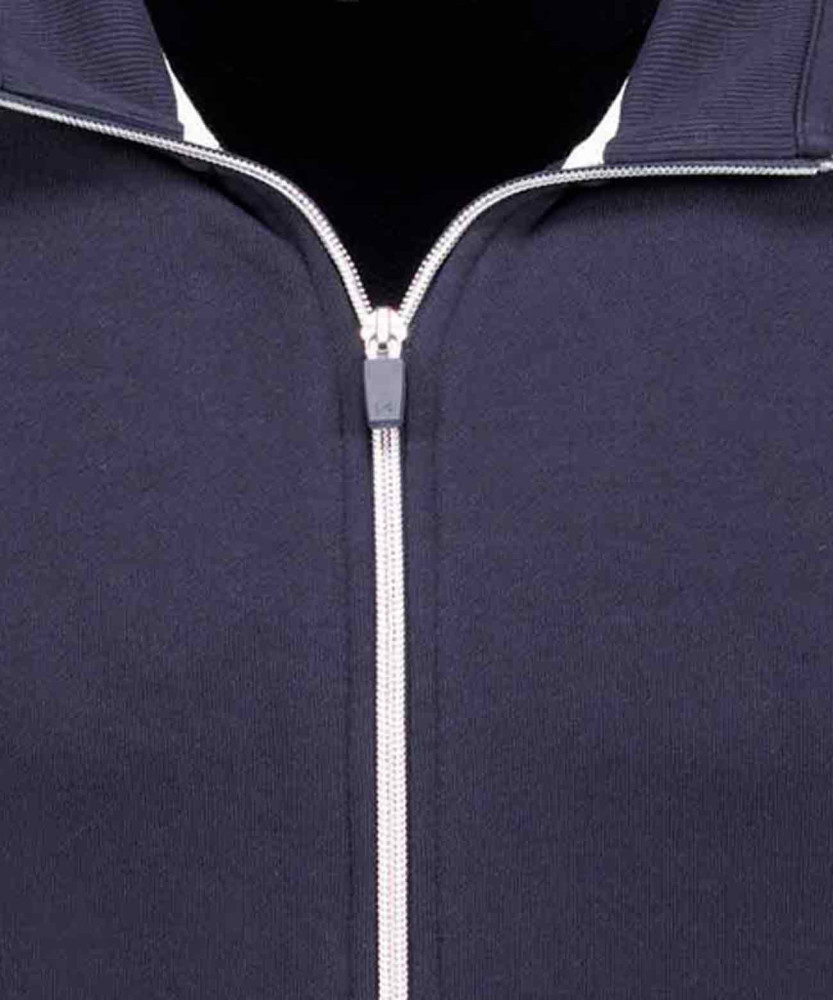 Sweatjacke mit Stehkragen