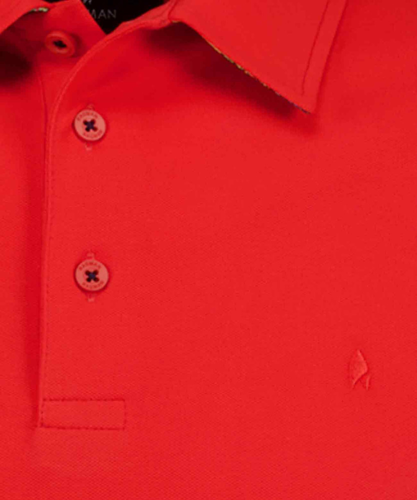Piqué-Poloshirt solid