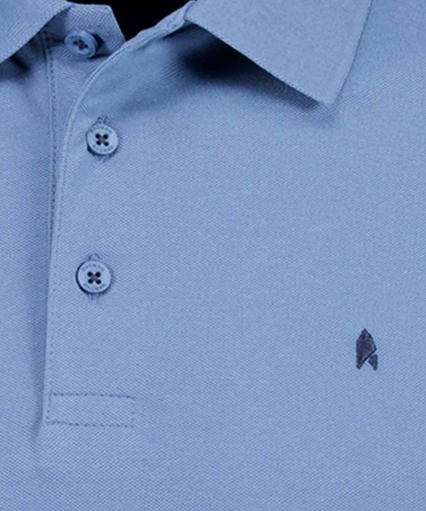 Piqué-Poloshirt uni