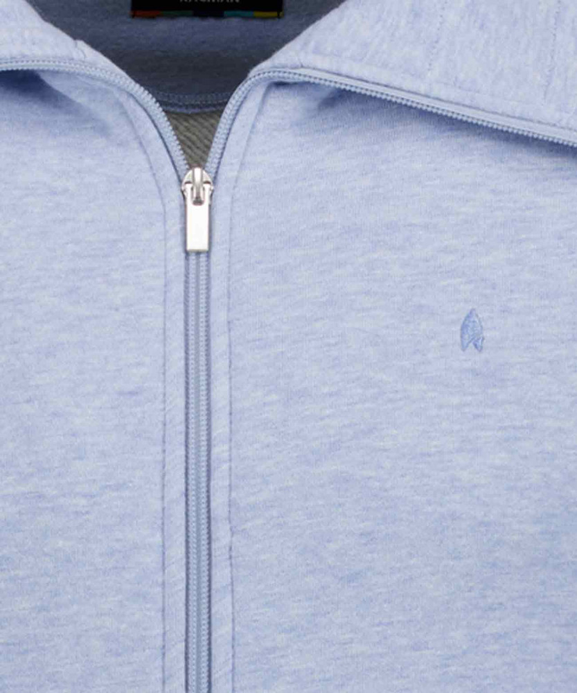 Sweat, cardigan zipper