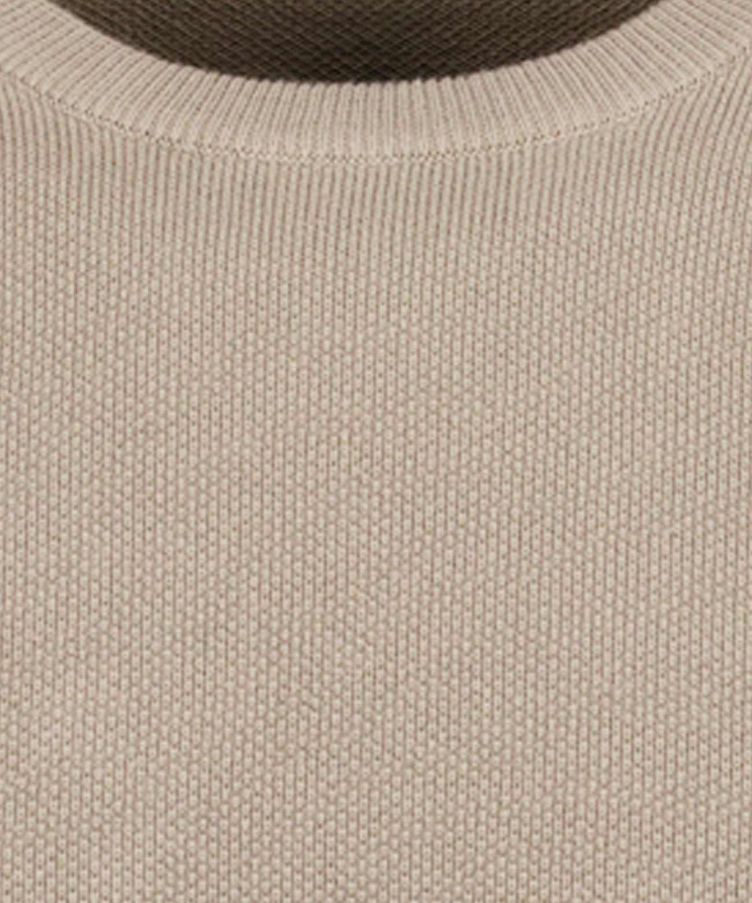 Strickpullover Reiskorn-Optik