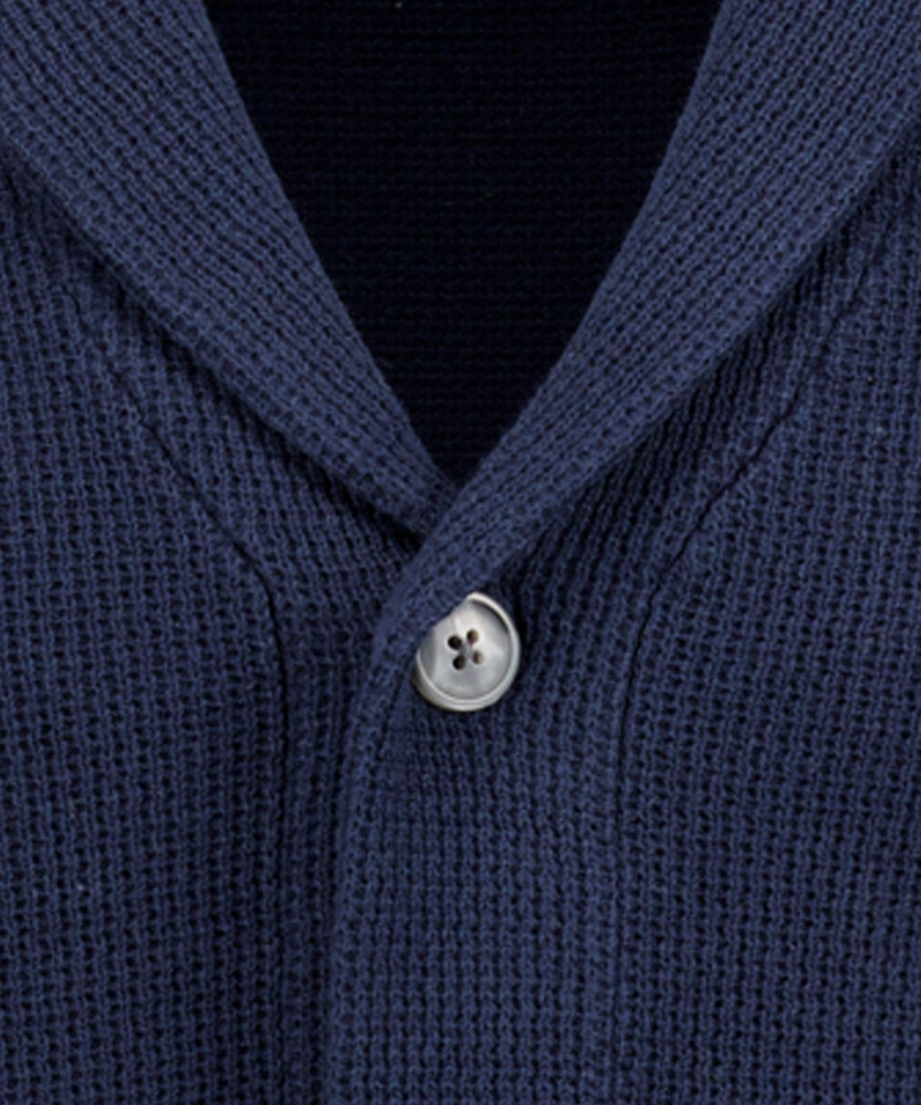 Strickjacke mit Schalkragen