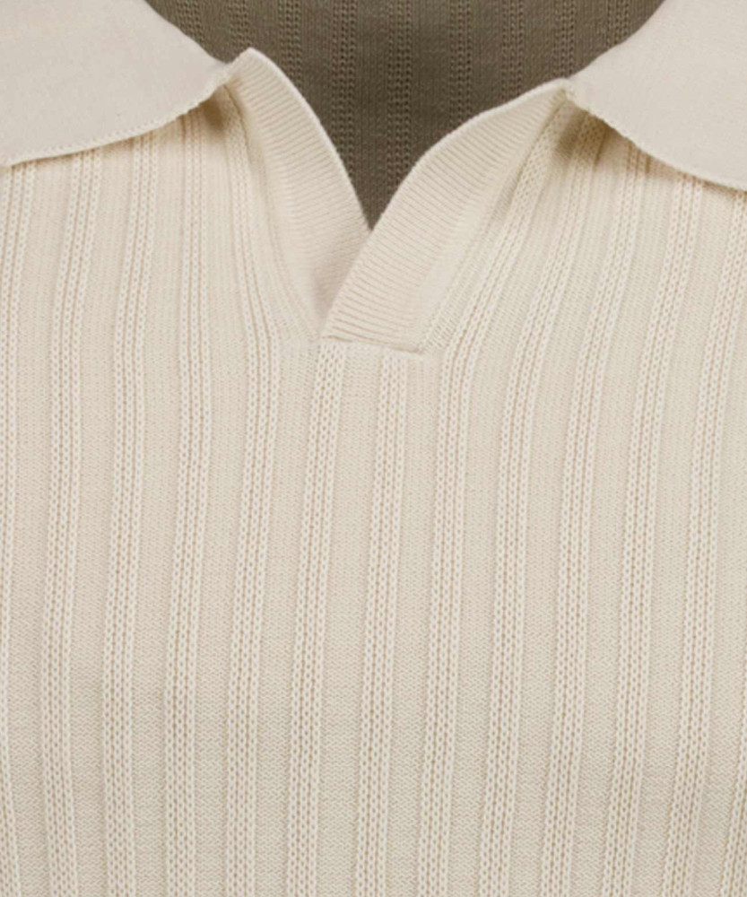 Strickpullover mit Reverskragen