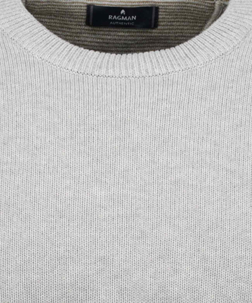 Strickpullover Rundhals